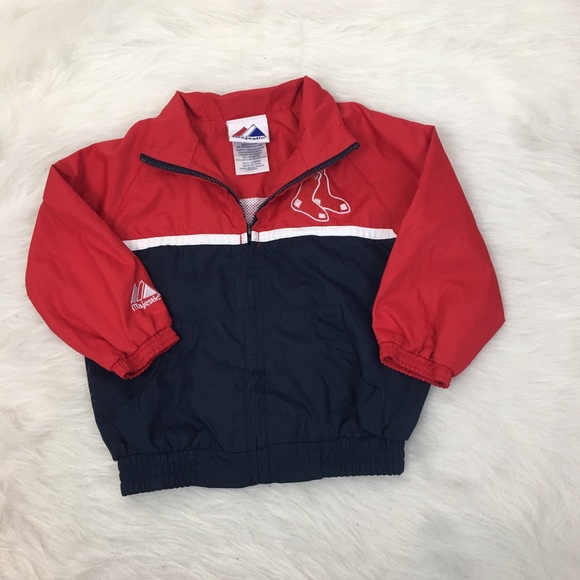 Majestic Boston Red Sox Windbreaker Jacket - Picture 2 of 8